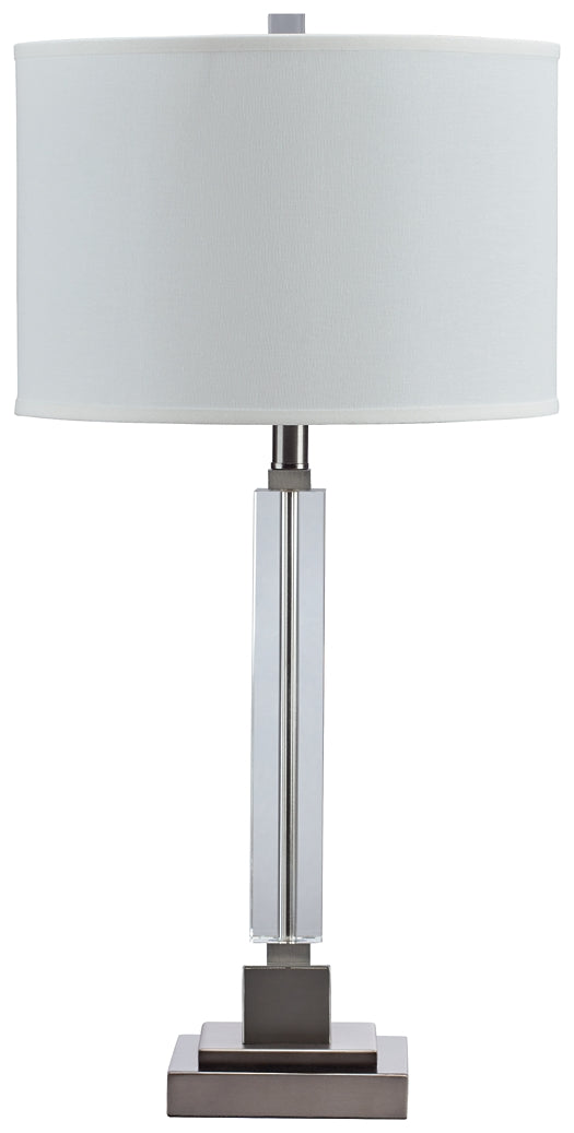 Ashley Express - Lámpara de mesa de cristal Deccalen (1 unidad)