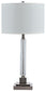 Ashley Express - Lámpara de mesa de cristal Deccalen (1 unidad)