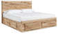 Cama Hyanna con almacenamiento y 1 cajón debajo