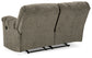 Loveseat reclinable Alphons