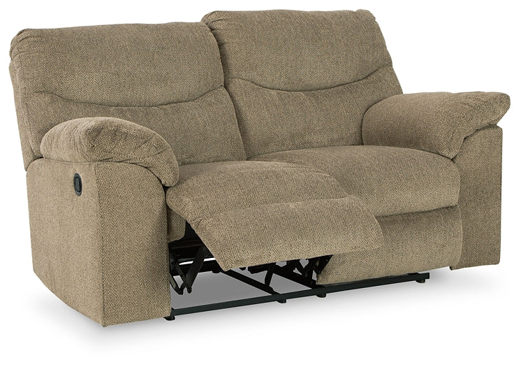 Loveseat reclinable Alphons