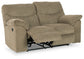 Loveseat reclinable Alphons