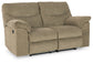 Loveseat reclinable Alphons