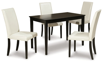 Ashley Express - Mesa de comedor y 4 sillas Kimonte