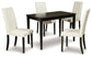 Ashley Express - Mesa de comedor y 4 sillas Kimonte