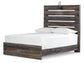Cama con paneles Drystan, cómoda y espejo