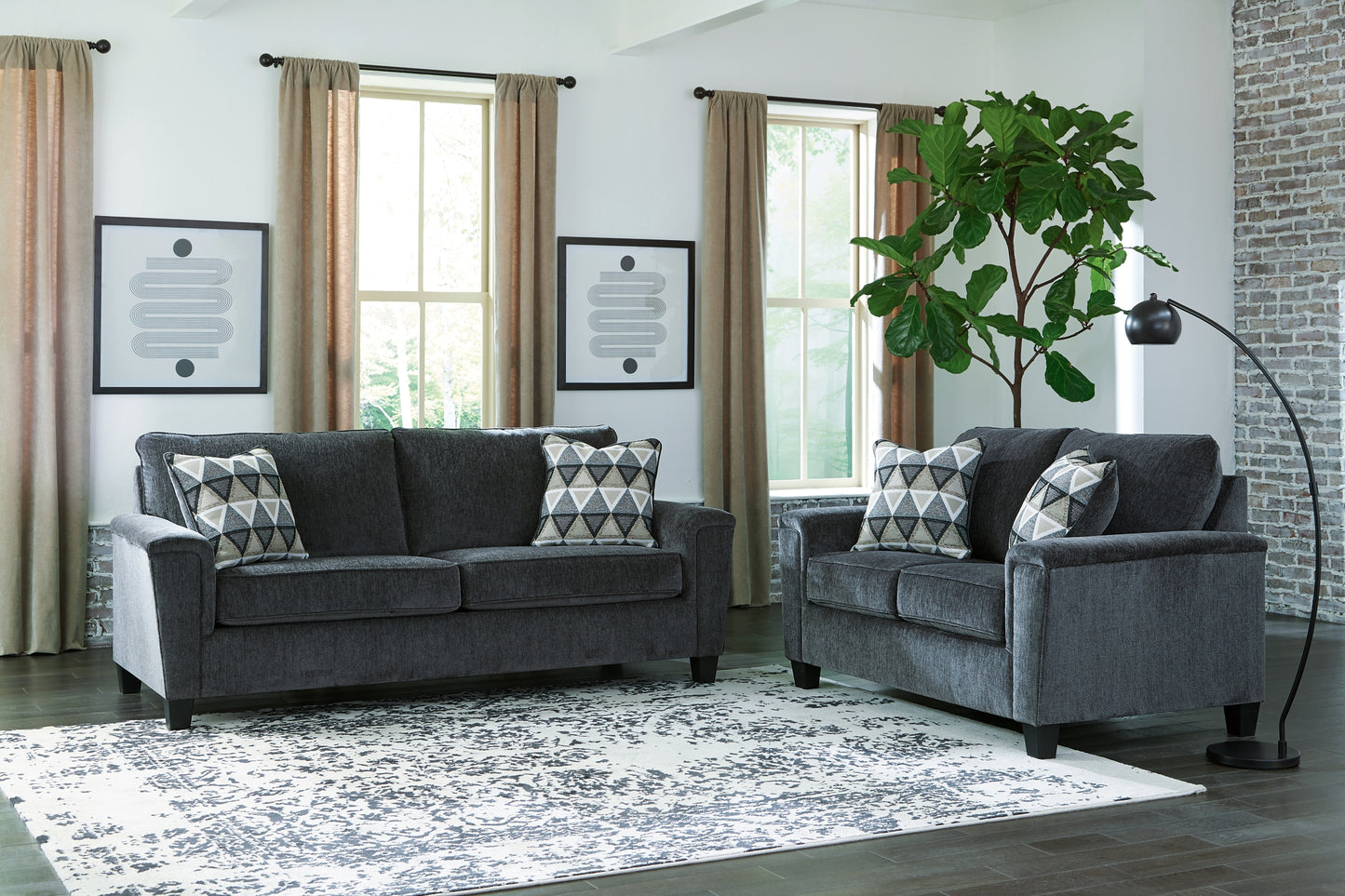 Sofá y loveseat Abinger