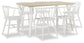 Ashley Express - Mesa de comedor Grannen y 6 sillas