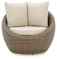 Sillón giratorio Danson con cojín (2 unidades)