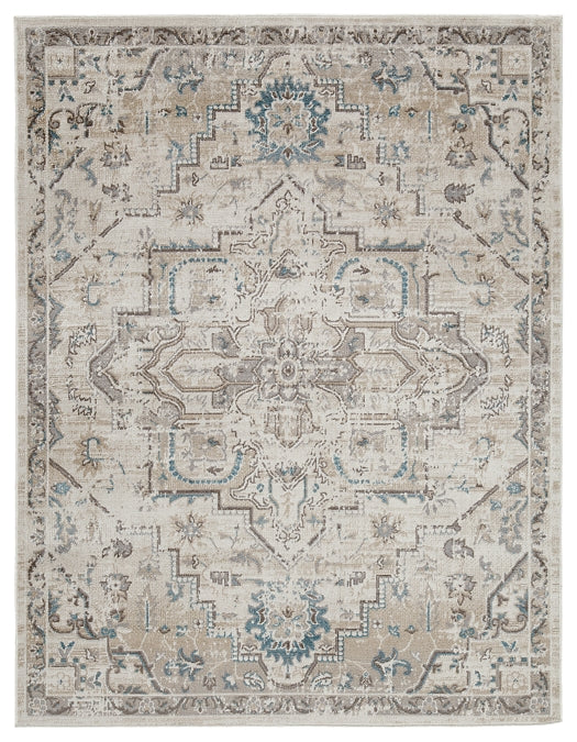 Ashley Express - Alfombra grande lavable Barkham