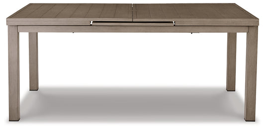 Mesa de comedor RECT frente a la playa EXT