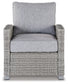 Ashley Express - Sillón de playa Naples con cojín (1 unidad)