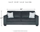 Sofá, loveseat, silla y otomana Altari