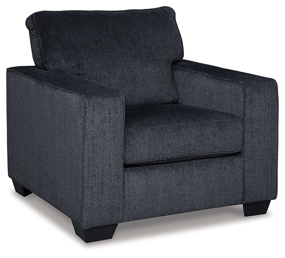 Sofá, loveseat, silla y otomana Altari