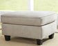 Sofá, chaise longue y otomana Abney
