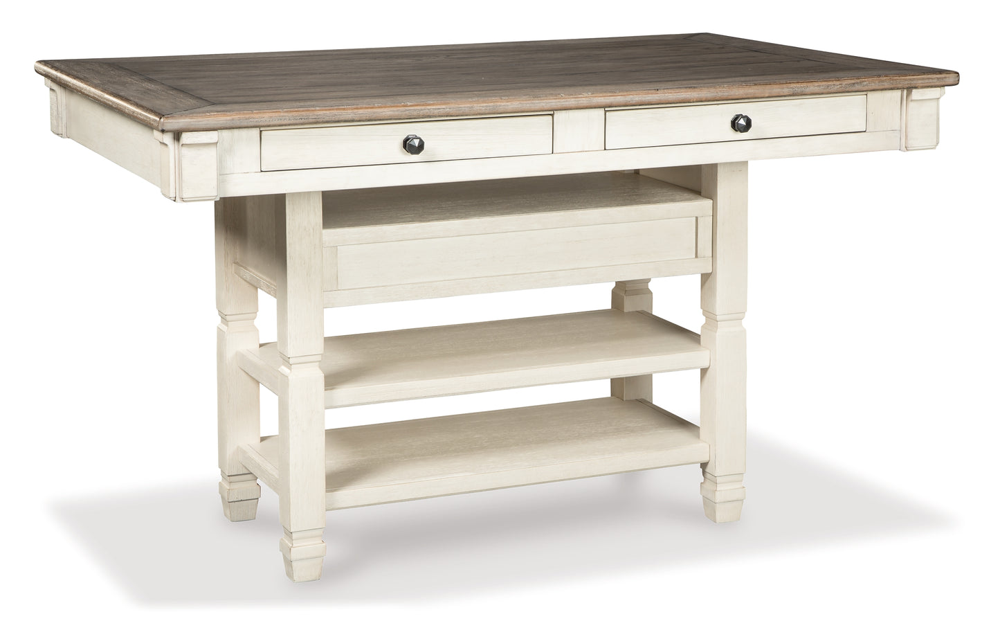 Mesa de comedor Bolanburg de altura de mostrador y 6 taburetes