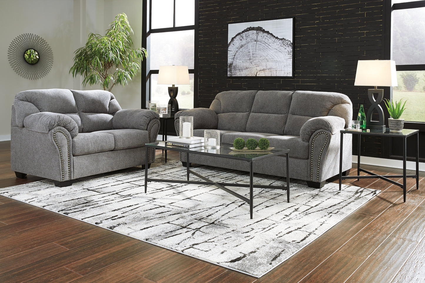 Sofá y loveseat Allmaxx
