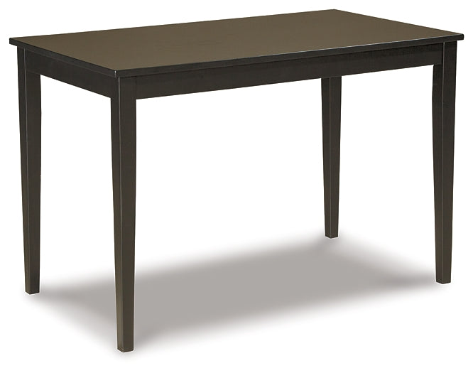 Ashley Express - Mesa de comedor y 4 sillas Kimonte