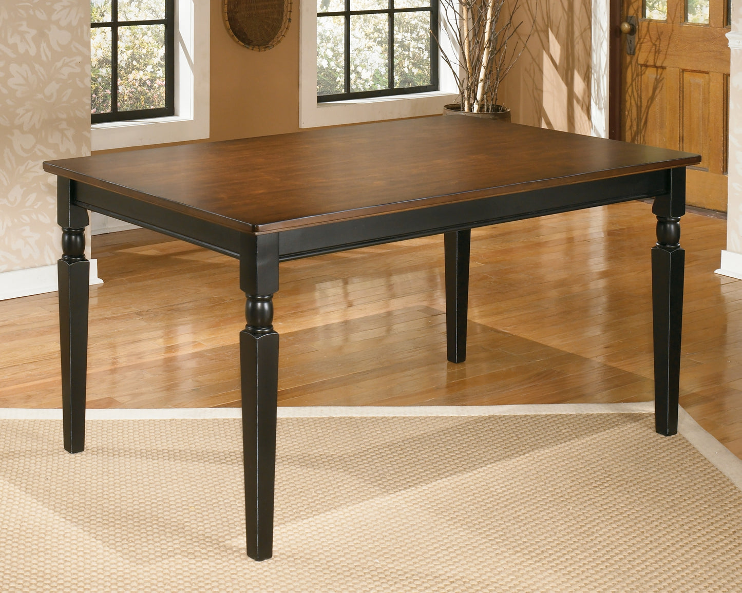 Ashley Express - Mesa de comedor Owingsville y 6 sillas