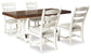 Mesa de comedor y 4 sillas Valebeck