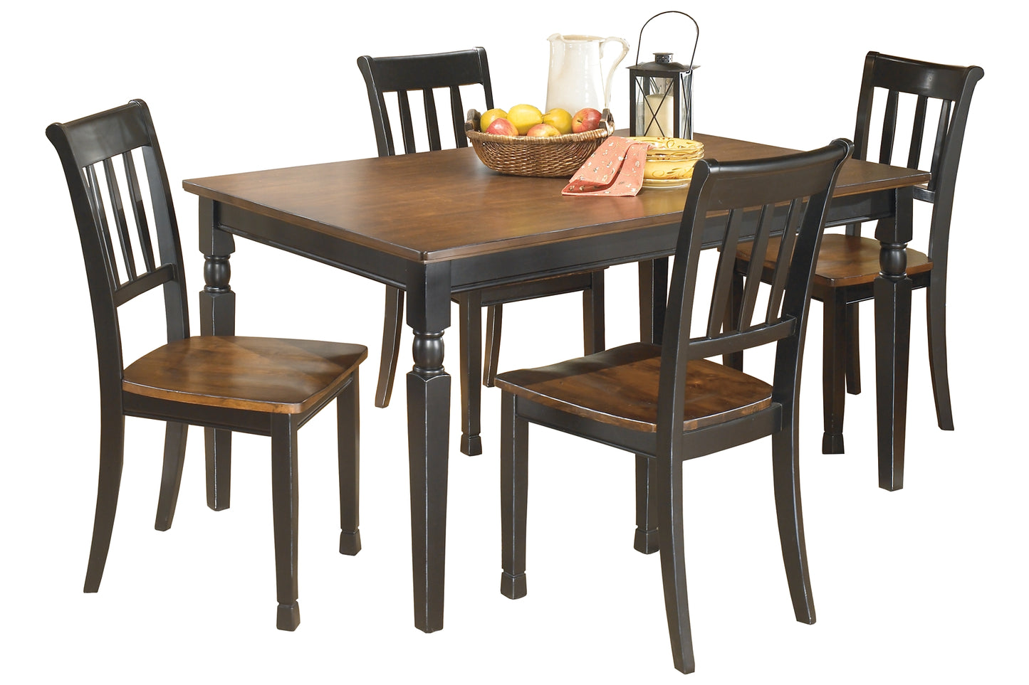 Ashley Express - Mesa de comedor y 4 sillas Owingsville
