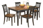 Ashley Express - Mesa de comedor y 4 sillas Owingsville