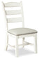 Mesa de comedor Valebeck y 8 sillas