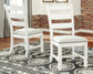 Mesa de comedor Valebeck y 8 sillas