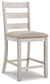 Ashley Express - Mesa de comedor Skempton de altura de mostrador y 4 taburetes