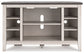 Ashley Express - Mueble de TV esquinero/chimenea Dorrinson OPT