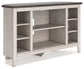 Ashley Express - Mueble de TV esquinero/chimenea Dorrinson OPT