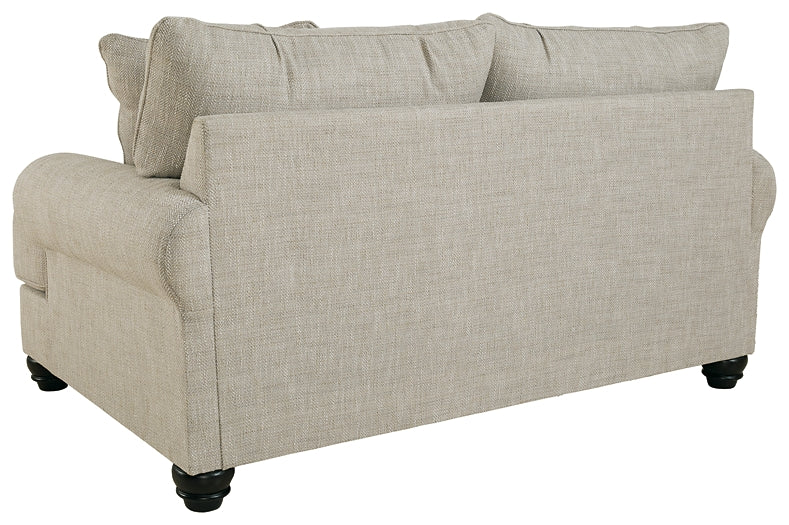 Sofá, loveseat, silla y otomana Asanti