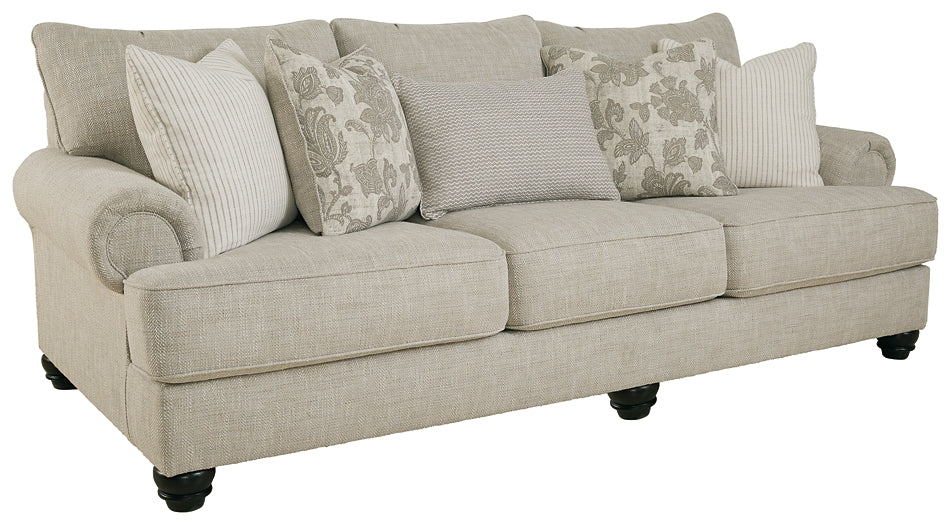 Sofá, loveseat, silla y otomana Asanti