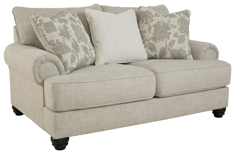 Sofá, loveseat, silla y otomana Asanti