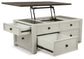 Ashley Express - Mesa de cóctel elevable Bolanburg