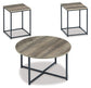 Ashley Express - Juego de mesa auxiliar Wadeworth (3 piezas)
