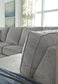 Sofá cama seccional de dos piezas Altari con chaise longue