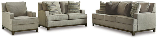 Sofá, loveseat y silla Kaywood