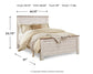 Ashley Express - Cama con paneles Willowton