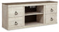 Ashley Express - Mueble para TV LG Willowton con opción de chimenea