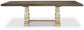 Mesa de comedor Bolanburg y 10 sillas