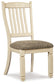 Mesa de comedor Bolanburg y 10 sillas