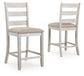 Ashley Express - Taburete de bar tapizado Skempton (2 unidades)