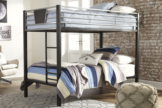 Litera Dinsmore Twin/Twin con escalera