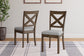 Ashley Express - Silla auxiliar UPH Moriville Dining (2 unidades)