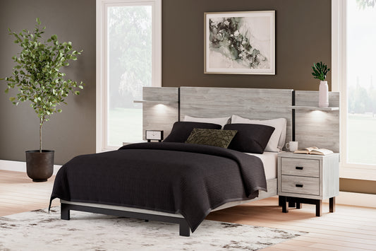 Ashley Express - Cama Vessalli con paneles y extensiones