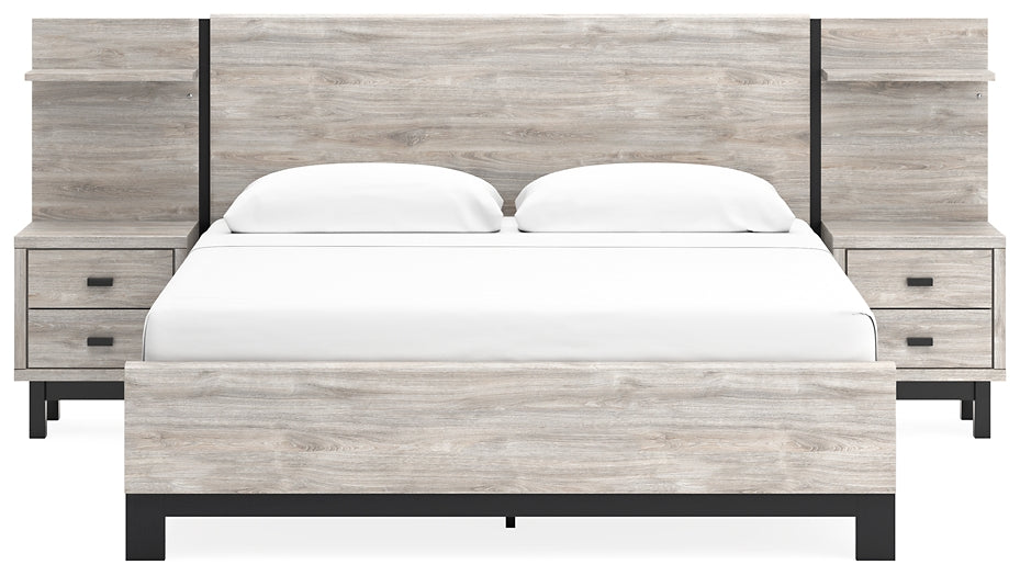 Ashley Express - Cama Vessalli con paneles y extensiones