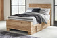Cama con paneles Hyanna con almacenamiento de 2 lados
