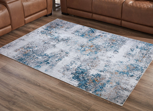 Ashley Express - Alfombra lavable mediana Garyard