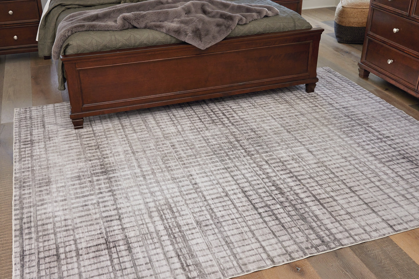 Ashley Express - Alfombra grande lavable Moorhill